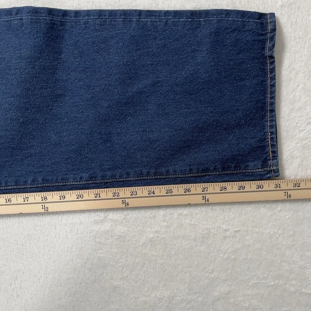 Levis Premium 568 Stay Loose Jeans Mens Sz 36x32 Blue Denim 100% Cotton